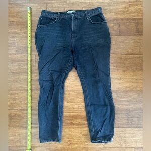 Reformation Charcoal Denim Jeans
